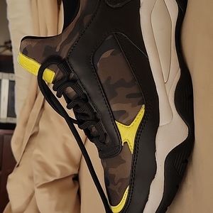 Guess camo sneakers.